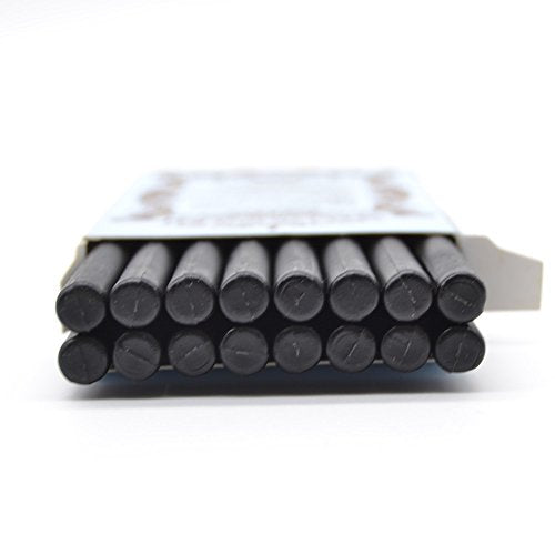 Black Mini Glue Gun Sealing Wax Stick for Hallowen Decor (16 Count)
