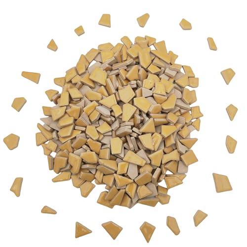 1.1LB Irregular Ceramics Mosaic Tiles (350 Count)