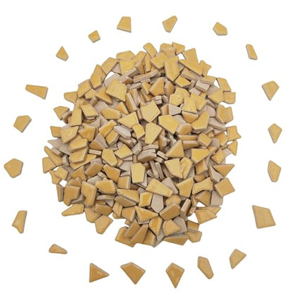 1.1LB Irregular Ceramics Mosaic Tiles (350 Count)
