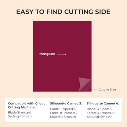 Maroon Heat Transfer Vinyl