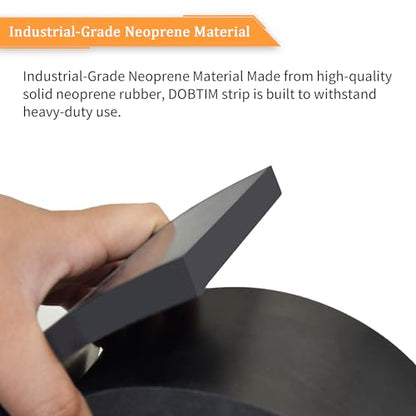 Neoprene Rubber Strips 1 (5 Foot)