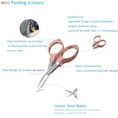 Mini Folding Scissors (2 Count)