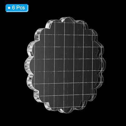 3" Acrylic Stamp Block (6 Count)