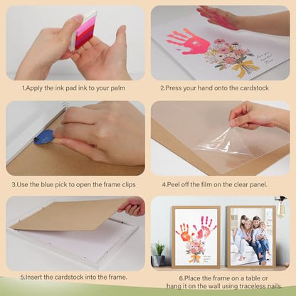 Flower Bouquet Handprint Kit