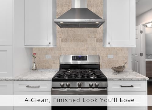 100 Pieces Peel and Stick Backsplash for Kitchen (12.5 Sq Ft)