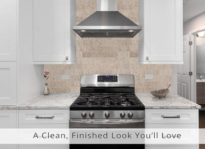 100 Pieces Peel and Stick Backsplash for Kitchen (12.5 Sq Ft)