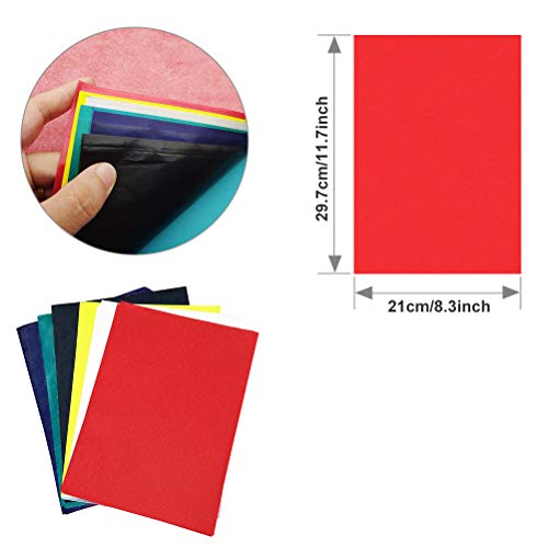120pcs A4 Transfer Paper with 5pcs Embossing Stylus
