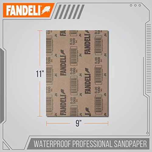 Waterproof Sandpaper (25 Count)