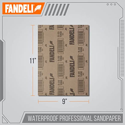 Waterproof Sandpaper (25 Count)