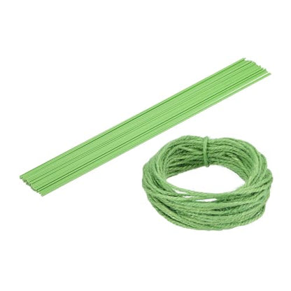 50Pcs 2 Gauge Floral Wire (50 Count)