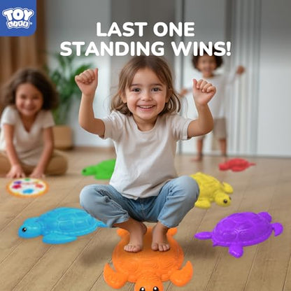 6 Pcs Turtle Balance Stepping Stone for Kids (6 Count)
