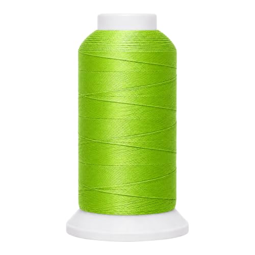 Lime Green Tex 90 Polyester Heavy Duty Thread for Upholstery