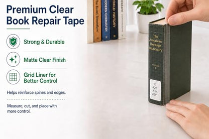 Clear Book Repair Tape