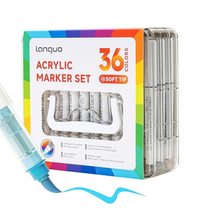 36 Colors Acrylic Paint Markers (36 Count)