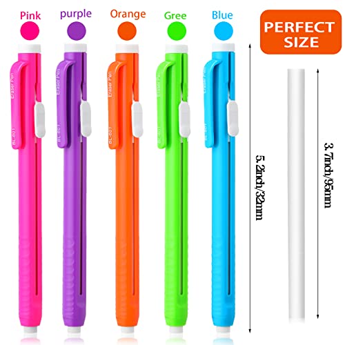 30 Pcs Retractable Mechanical Eraser Pen (30 Count)