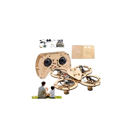 DIY Wooden Drone Model Kit