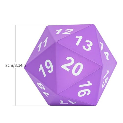 Large Foam D20 Dice (2.08 Ounce)