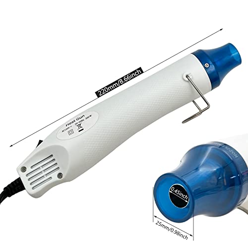 Heat Gun Mini Hot Air Gun for DIY Crafts Embossing Shrink Wrap