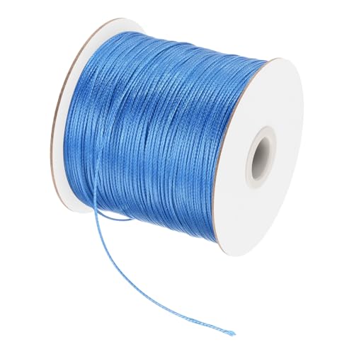 Waxed Cord 0.5mm Waxed Polyester Cord 175 Yard Wax String for Bracelet Making