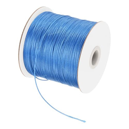 Waxed Cord 0.5mm Waxed Polyester Cord 175 Yard Wax String for Bracelet Making