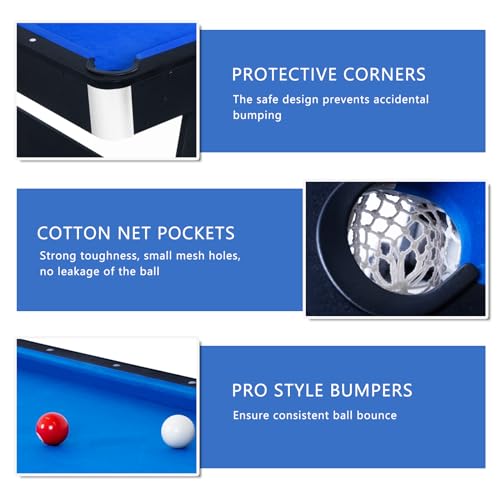 6Ft Folding Pool Table w