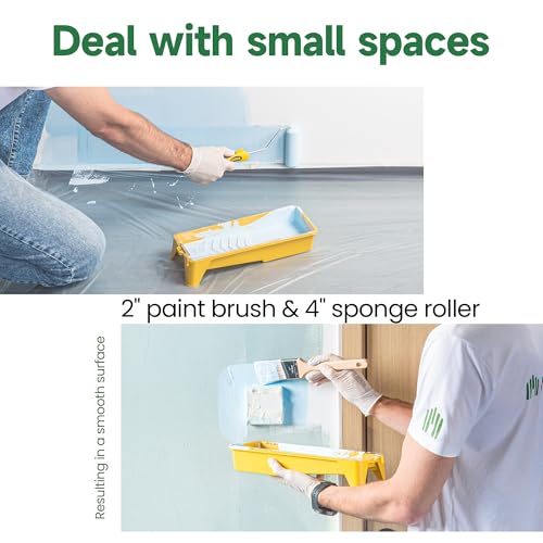 28PCS 18 Inch Paint Roller Kit (28 Count)