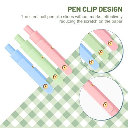 Colored Gel Pens Set (6 Count)