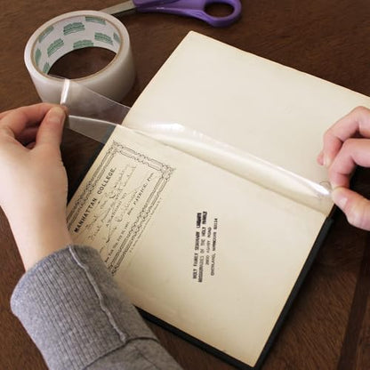 1.5 Inch Clear Book Repair Tape 15 Yard Roll