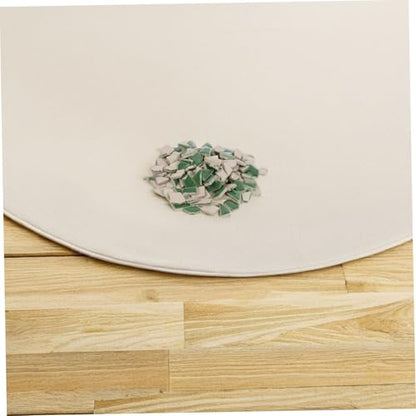 1 Pack DIY Kit Unique Green Ceramic Tiles for Stepping Stones Home Decoration and Art Projects