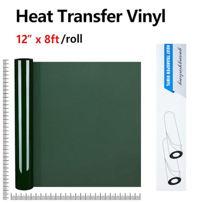 Dark Green Heat Transfer Vinyl HTV Rolls