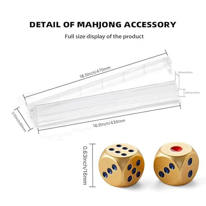 Mahjong Racks with Pushers (8 Count)