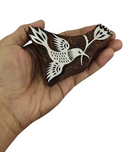 Craftsofindia® Set of 4 Birds Shaped Premium Hand (4 Count)