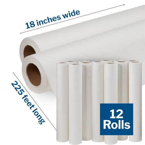 Medical Exam Table Paper Rolls (12 Count)
