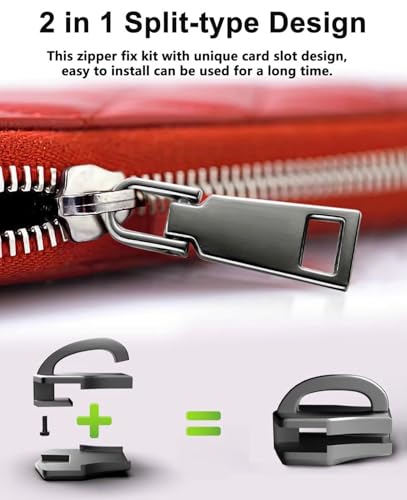 Metal Zipper Repair Kit for Jackets
