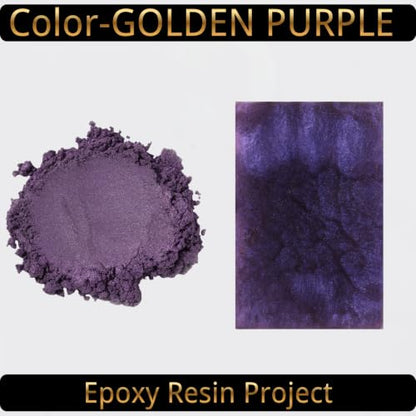 Mica Powder Golden Purple