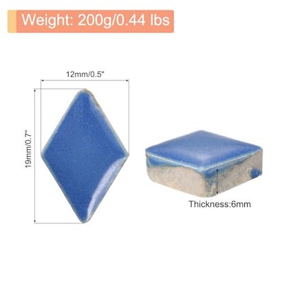 200g Ceramic Mosaic Tiles for Crafts Bulk