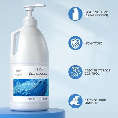 33.8oz Professional Effects Fabric Medium (33.8 Fl Oz)