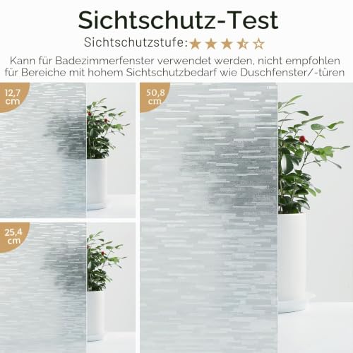 Window Privacy Film (9.56 Sq Ft)
