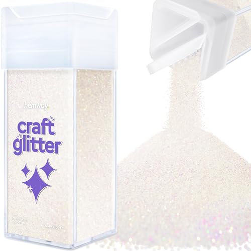 Craft Glitter Shaker Mother of Pearl Iridescent 110g Microfine (4.6 Ounce)