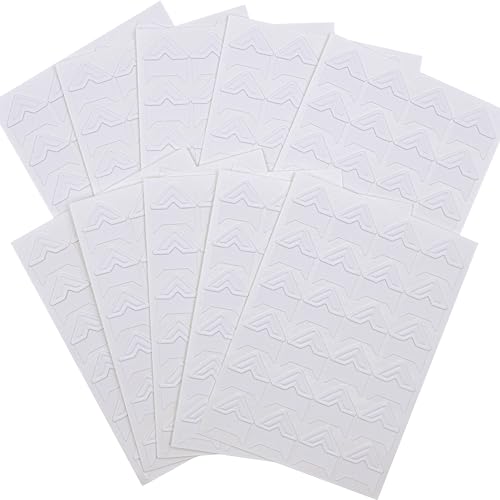 240 Pieces Photo Corners Self Adhesive Photo Corner Stickers