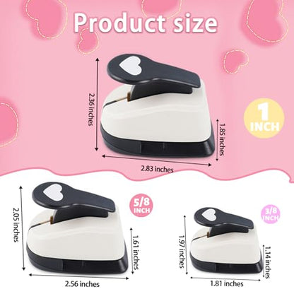 Heart Punches for Paper Crafts