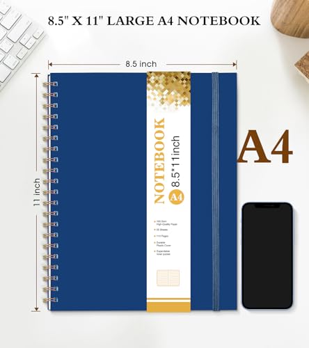 Spiral Notebook Journal 8.5” x 11”