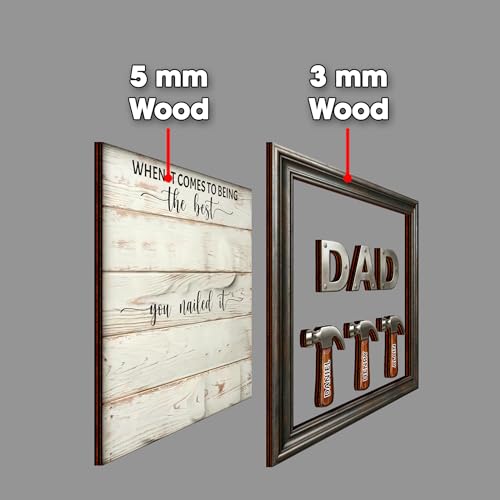 Personalized Fathers Day Dad Gifts from Daughters Sons