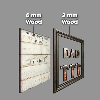 Personalized Fathers Day Dad Gifts from Daughters Sons