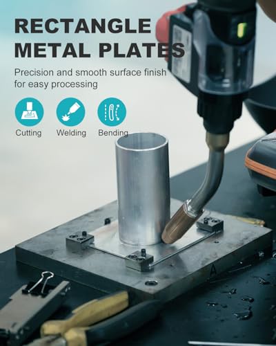 12" x 8" 16 Gauge Steel Sheets Metal (2.68 Sq Ft)