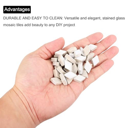 200g Ceramic Mosaic Tiles for Crafts Bulk