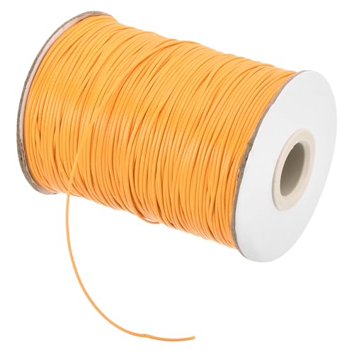 Waxed Cord 1mm Waxed Polyester Cord 175 Yard Wax String for Bracelet Making