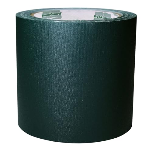 4 Inch Forest Green Book Repair Cloth Tape 15 Yard Roll