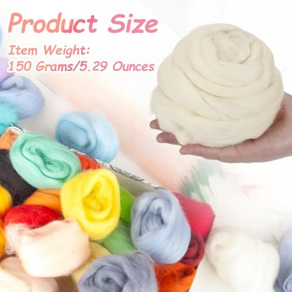 Wool Roving Yarn (5.3 Ounce)
