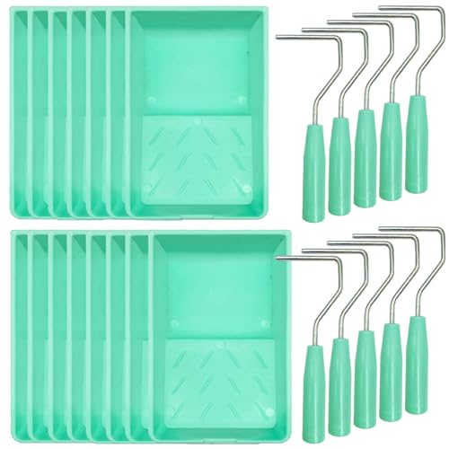 25 Pack 4 Inch Paint Tray Kit (25 Count)